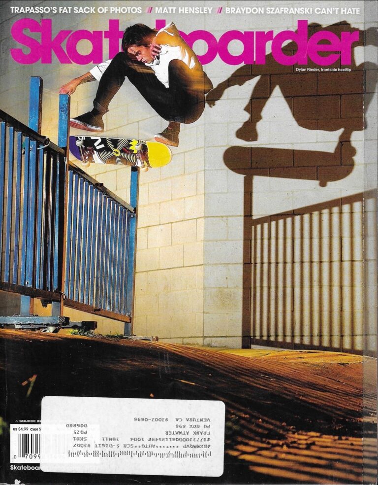 Skateboarder April 2010