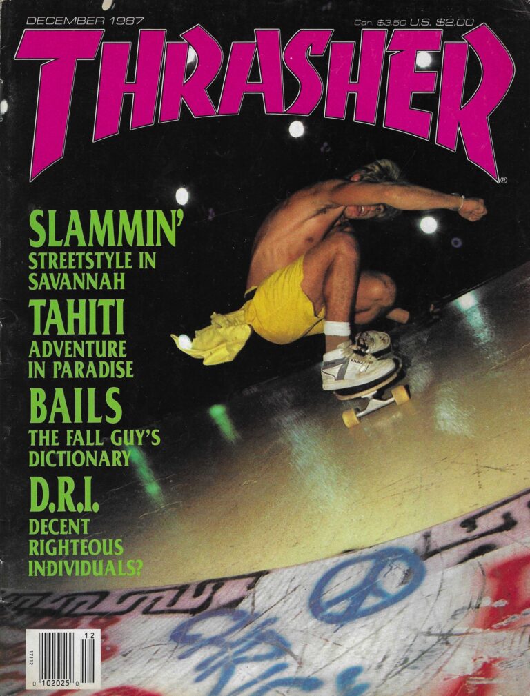 Thrasher December 1987