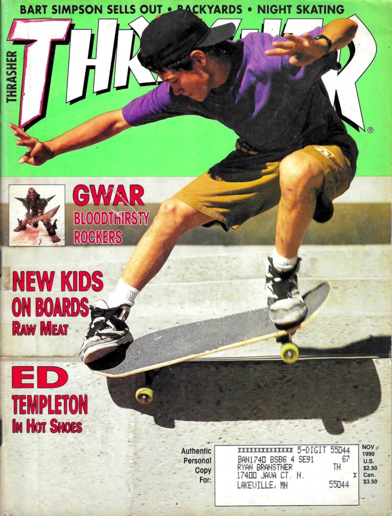 Thrasher November 1990