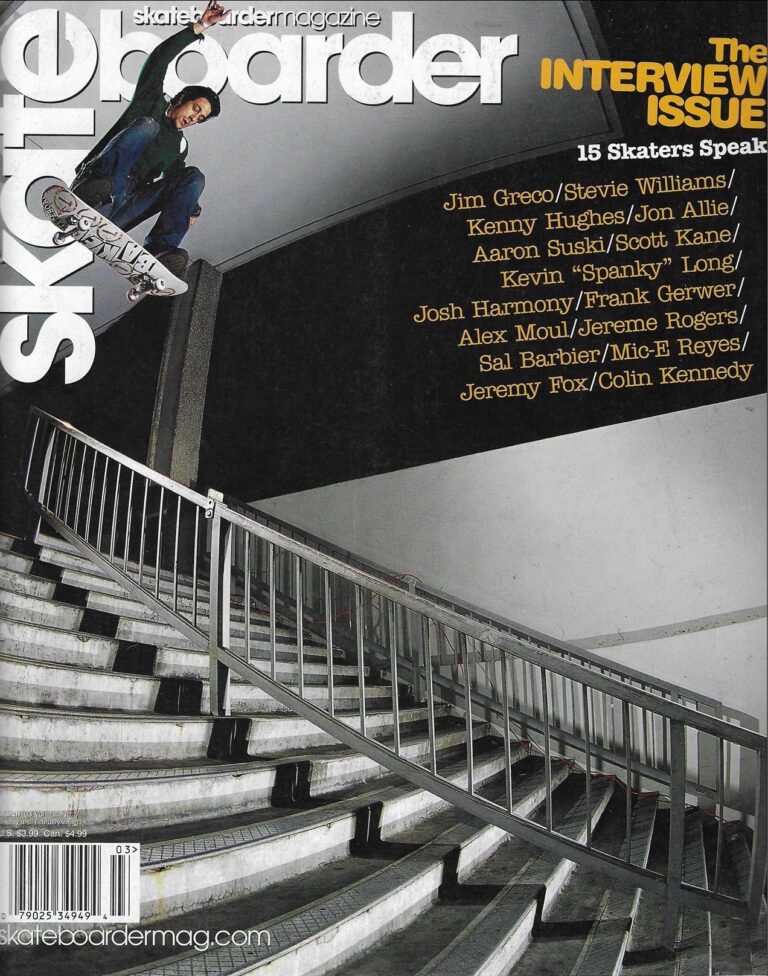 Skateboarder March 2003