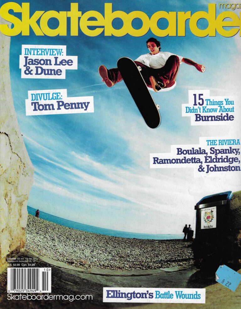Skateboarder October 2003
