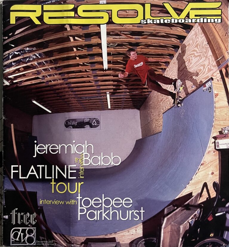 Resolve December 2003