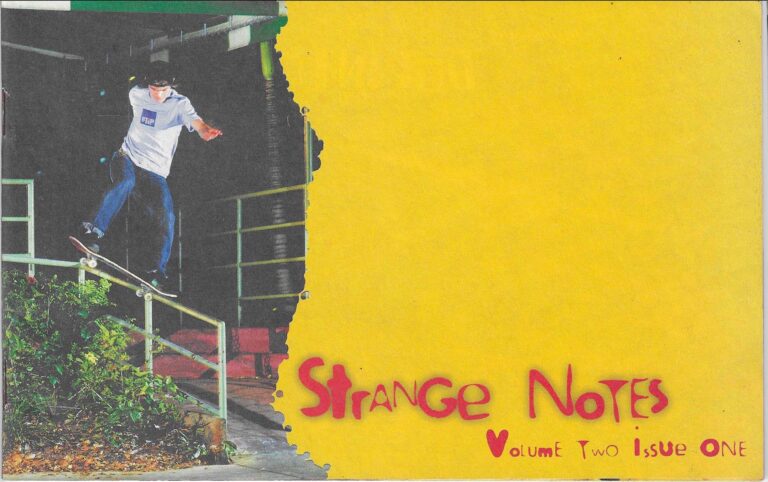 Strange Notes Vol 2 Issue 1