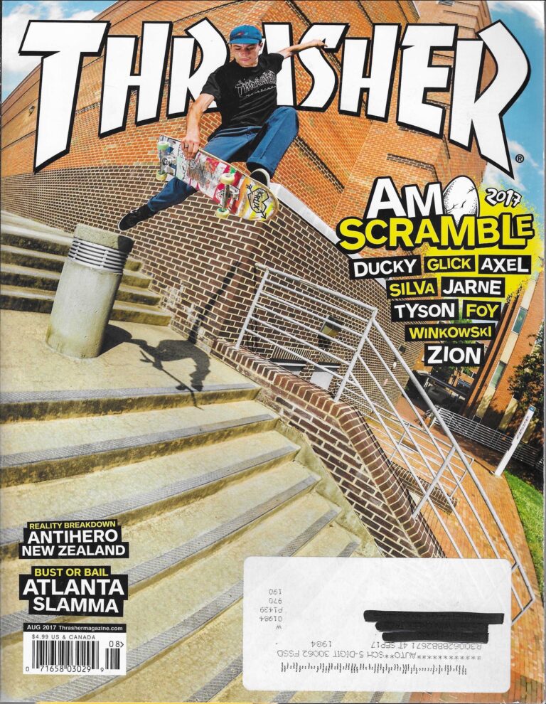 Thrasher August 2017