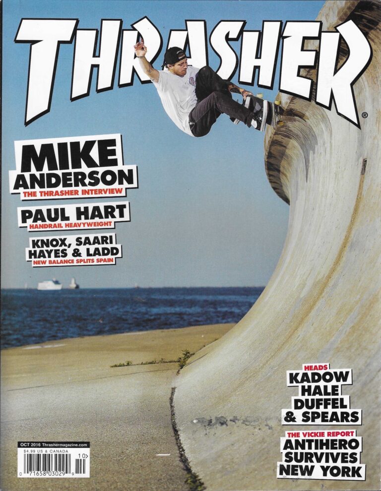 Thrasher October 2016
