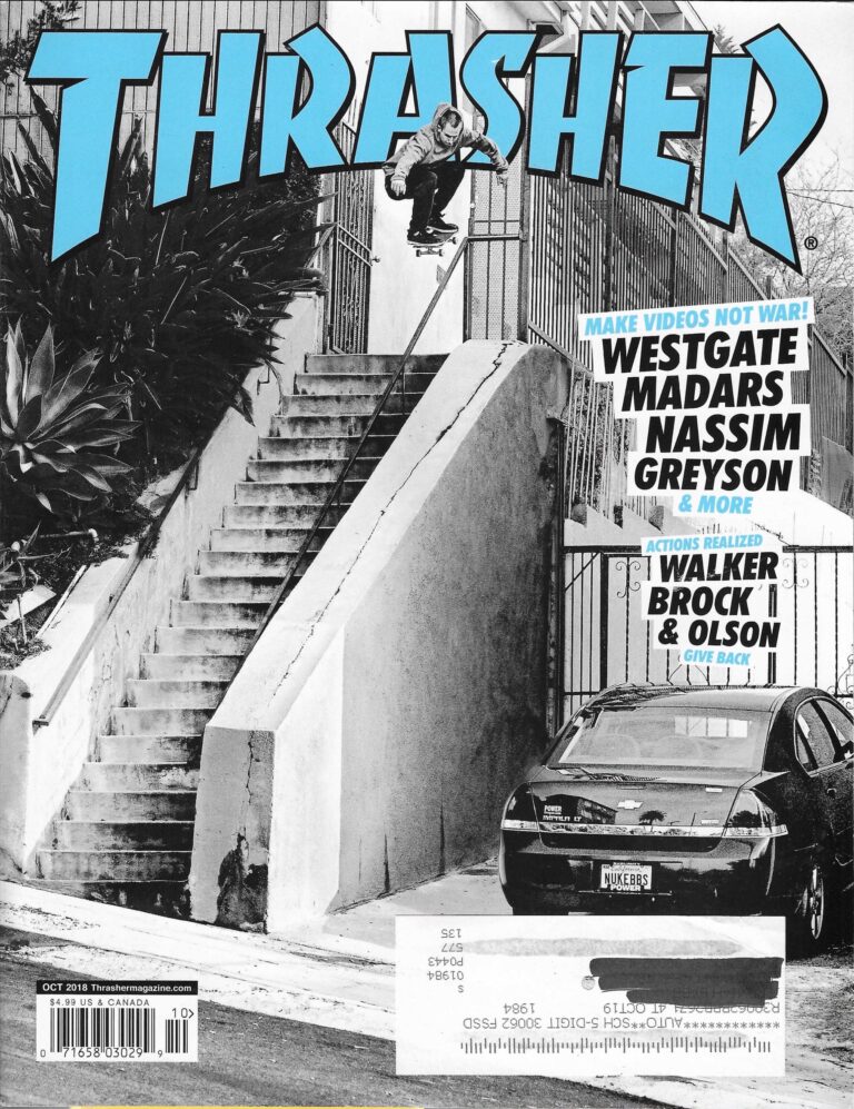 Thrasher October 2018