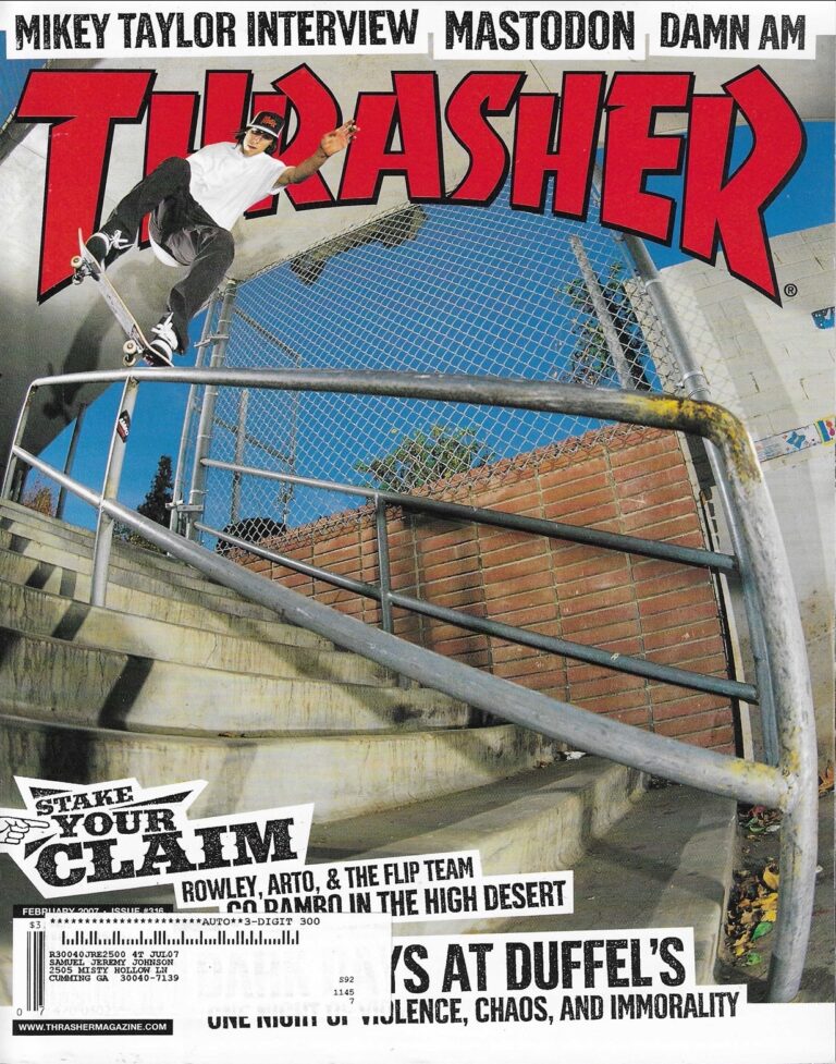 Thrasher February 2007