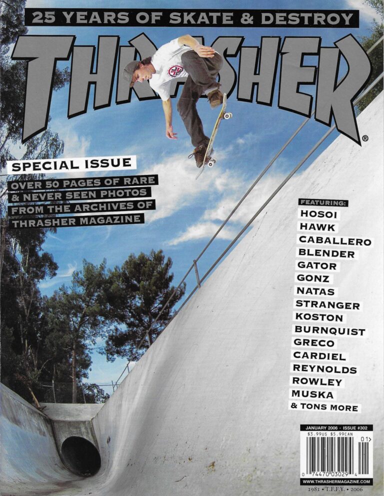 Thrasher January 2006