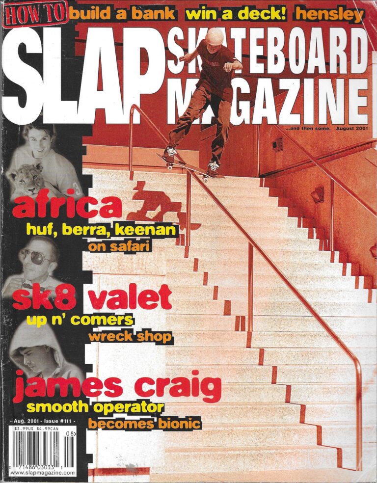 SLAP August 2001