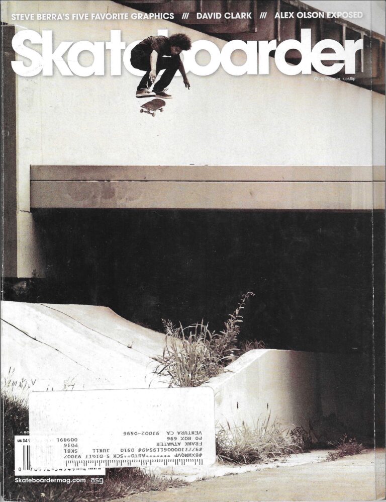 Skateboarder October 2009