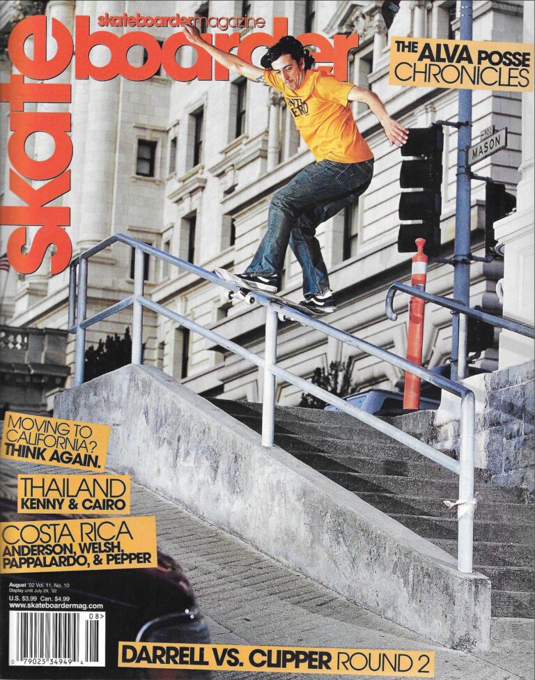 Skateboarder August 2002