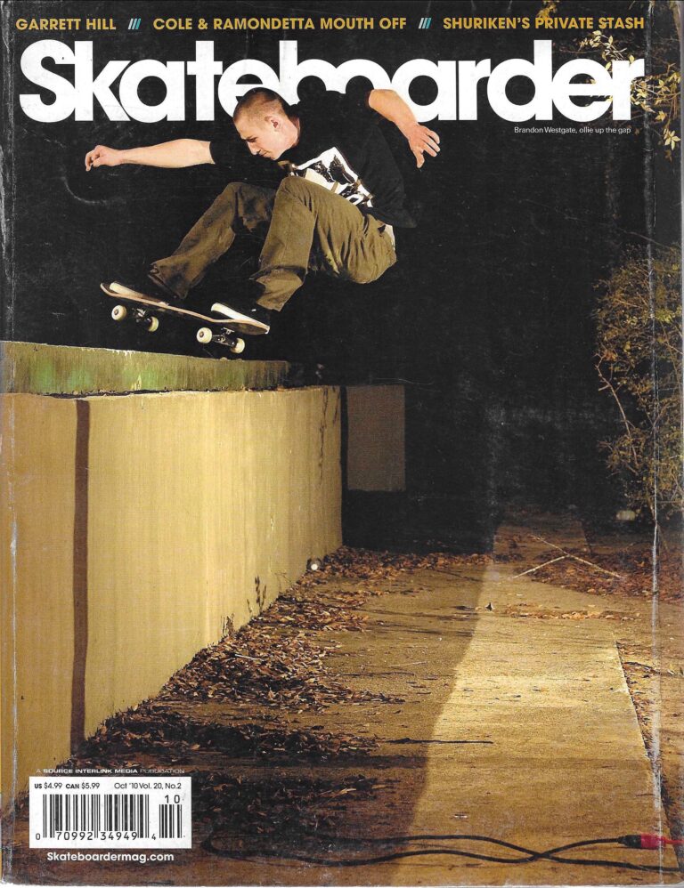 Skateboarder October 2010