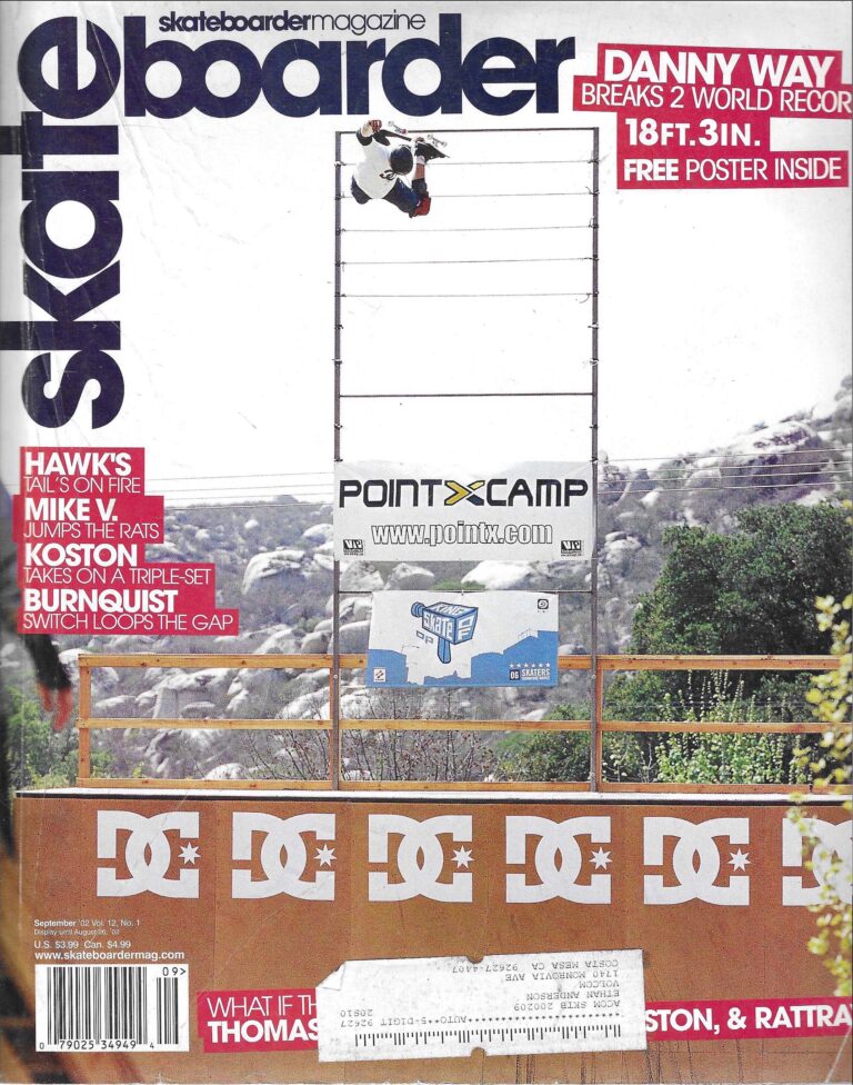 Skateboarder September 2002
