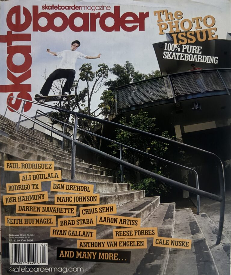 Skateboarder September 2003