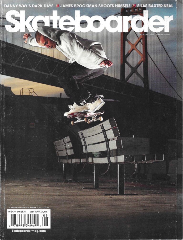Skateboarder September 2010