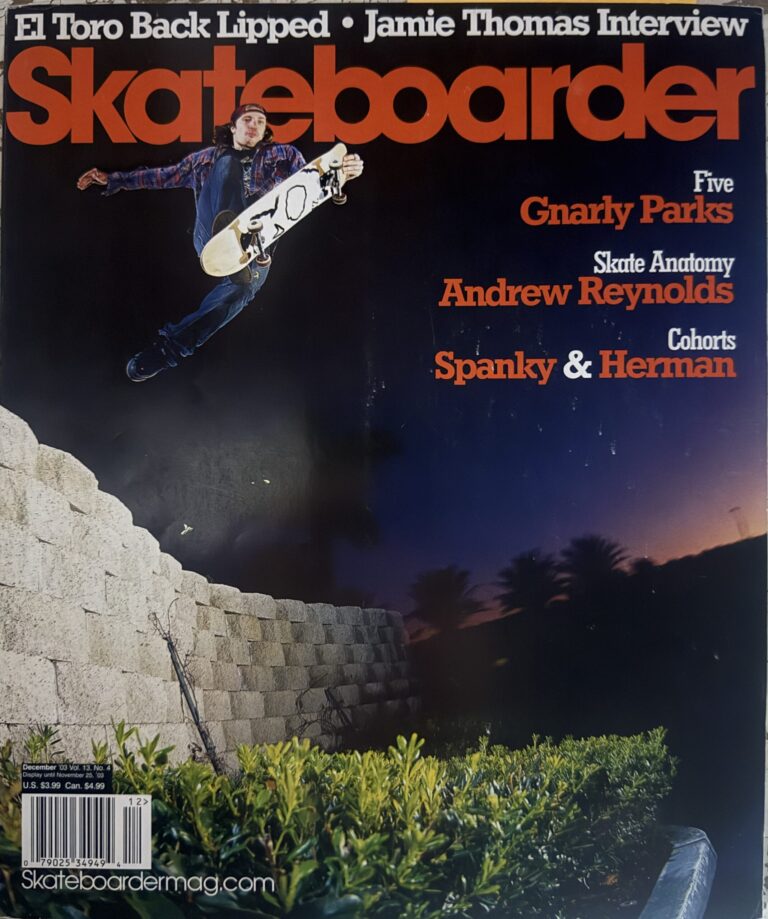 Skateboarder December 2003
