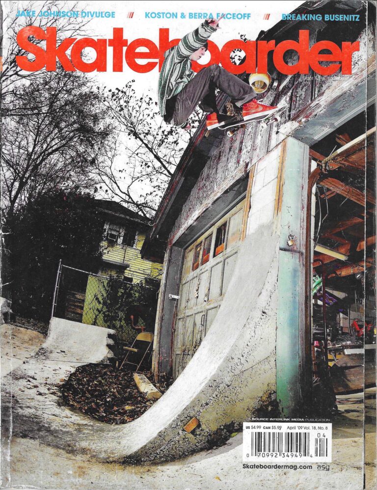 Skateboarder April 2009
