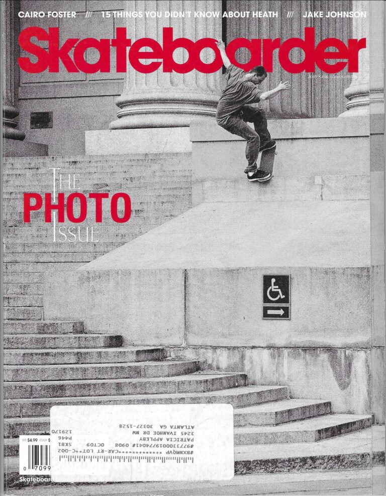 Skateboarder August 2009
