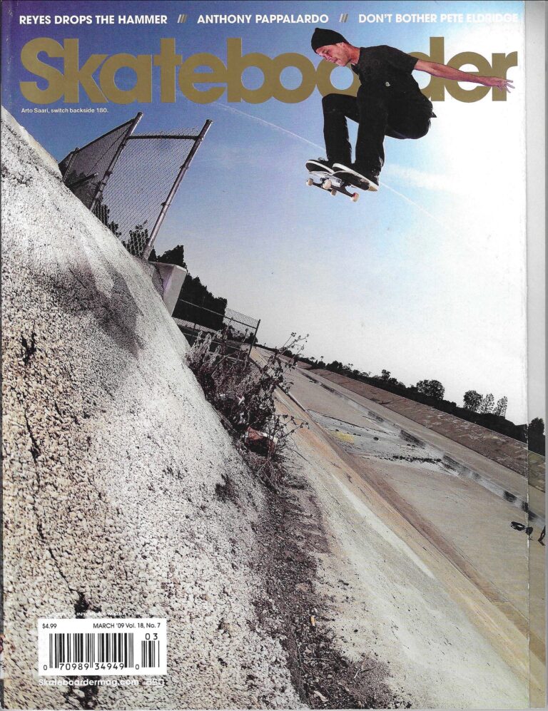 Skateboarder March 2009