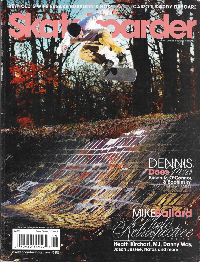 Skateboarder May 2008