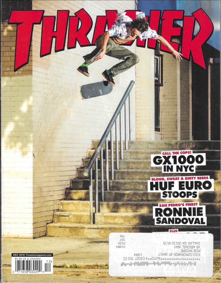 Thrasher December 2016