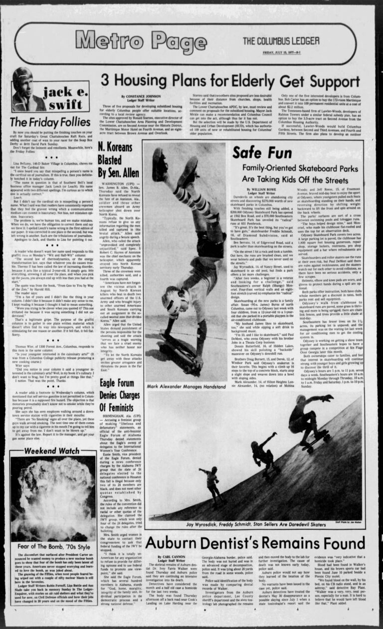 Columbus Ledger July 15 1977