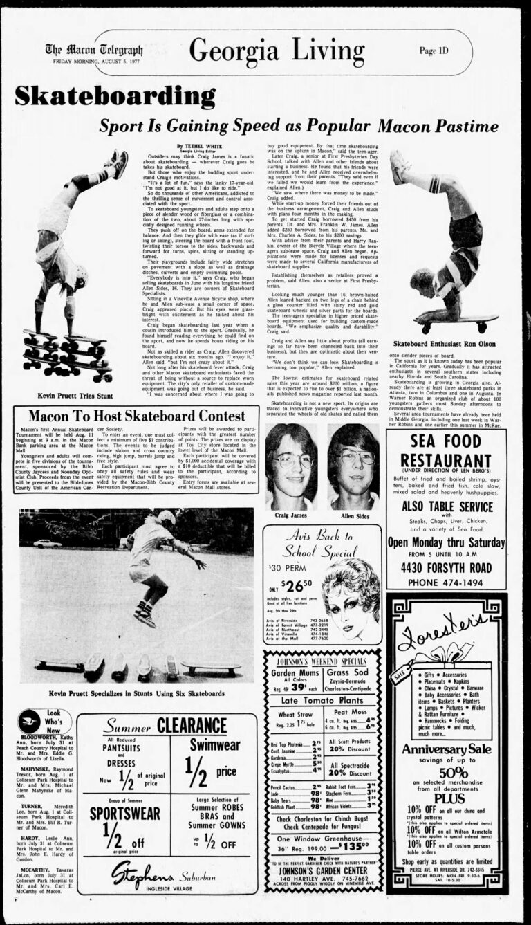 Macon Telegraph August 5 1977