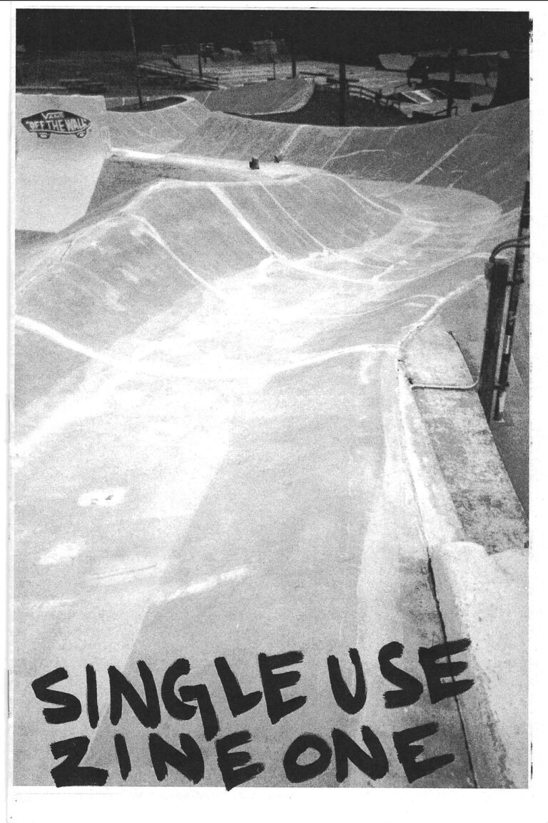 Single Use Zine #1