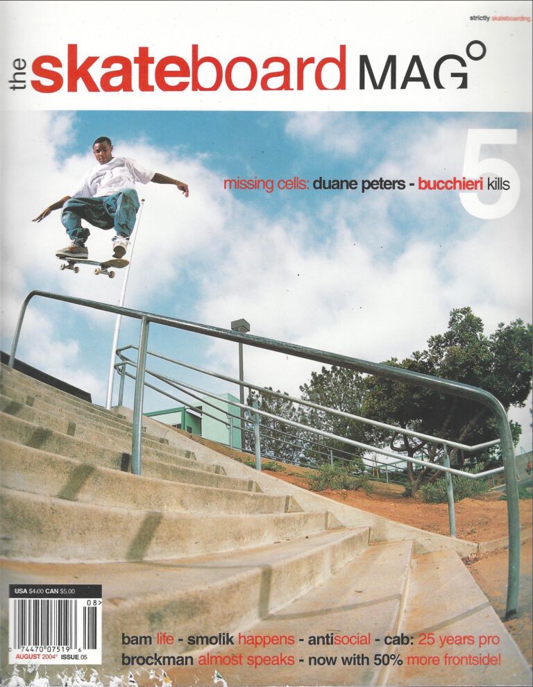 The Skateboard Mag August 2004