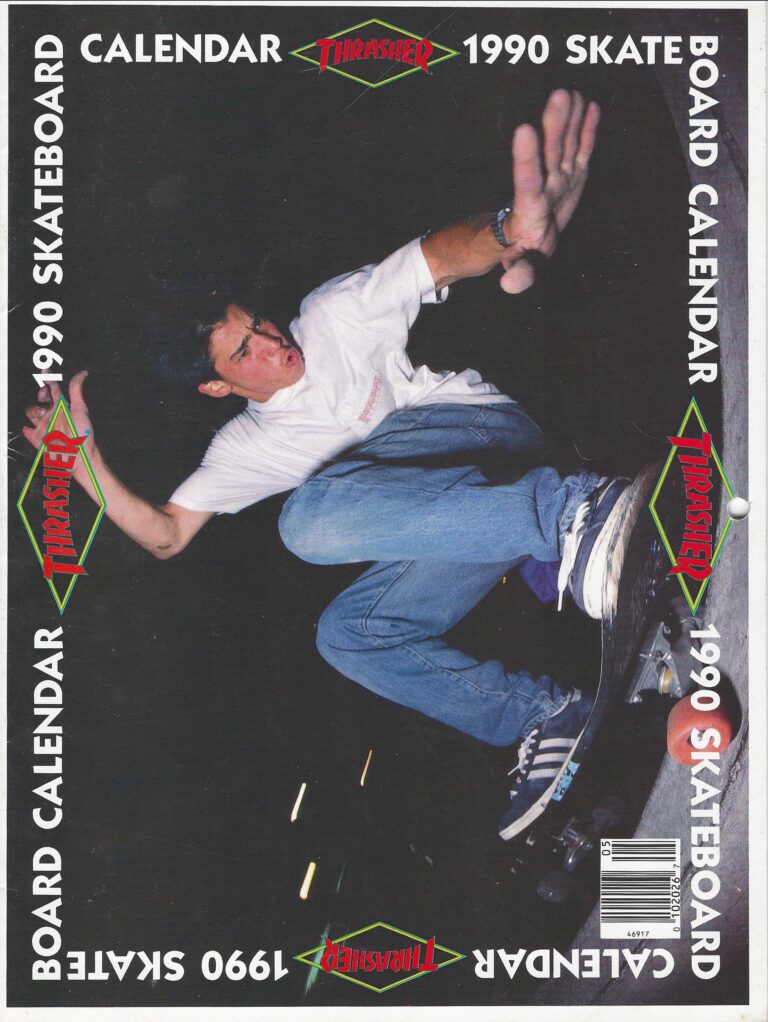 Thrasher Calendar 1990 (January)