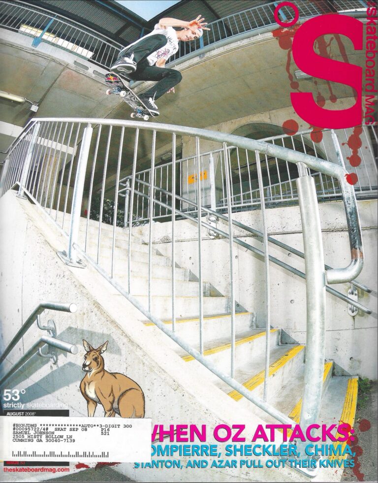 The Skateboard Mag August 2008