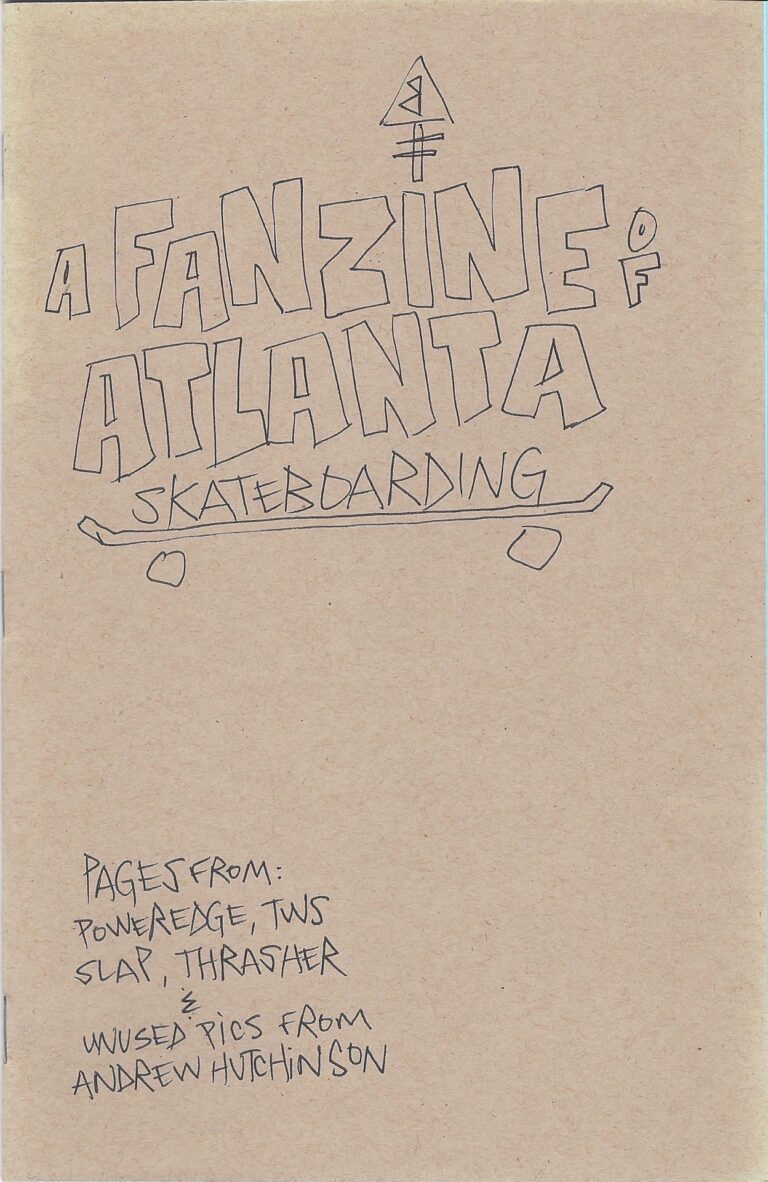 Fanzine of Atlanta Skateboarding (2016)